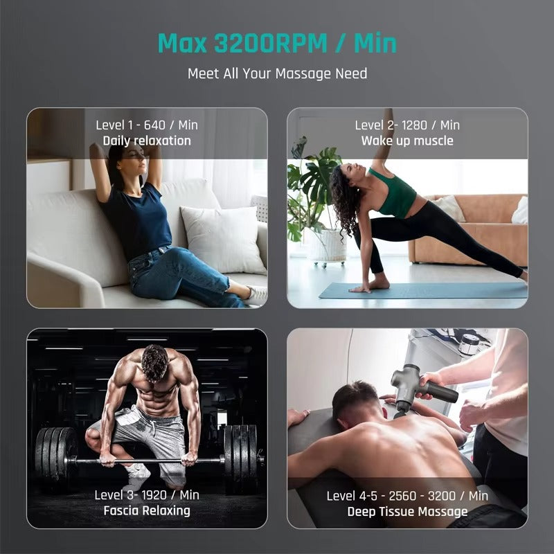 Deep Tissue Massage Gun