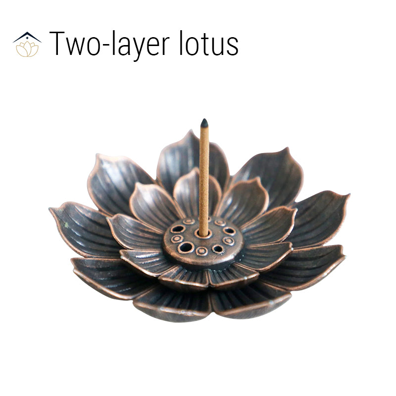 Alloy Lotus -Weihrauchbrenner