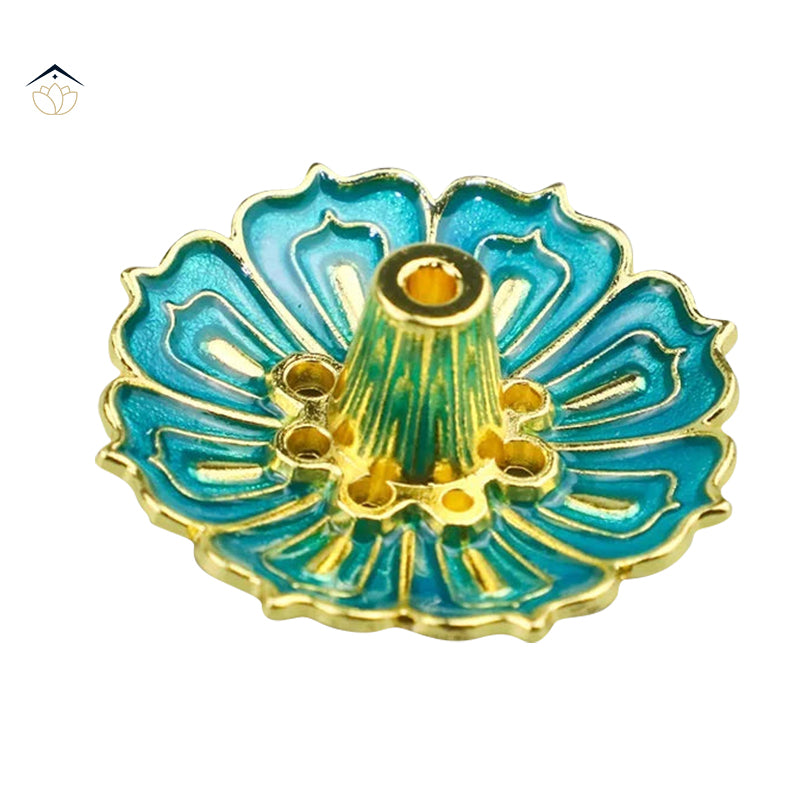 Alloy Lotus -Weihrauchbrenner