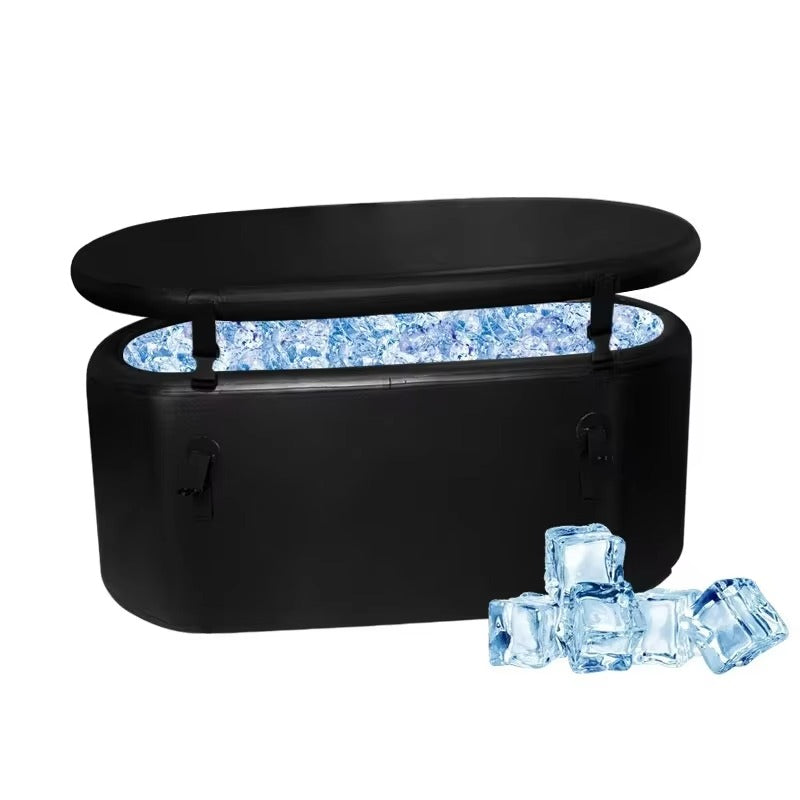 Aufblasbare Eiskläger im Freien