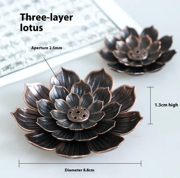 Alloy Lotus wierookbrander