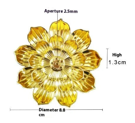 Alloy Lotus -Weihrauchbrenner