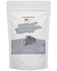 mganna 100% Natural Light Kaolin Glay Powder pour masques faciaux Crème Face Masques et SOAP Fabriquant 0,5 lb